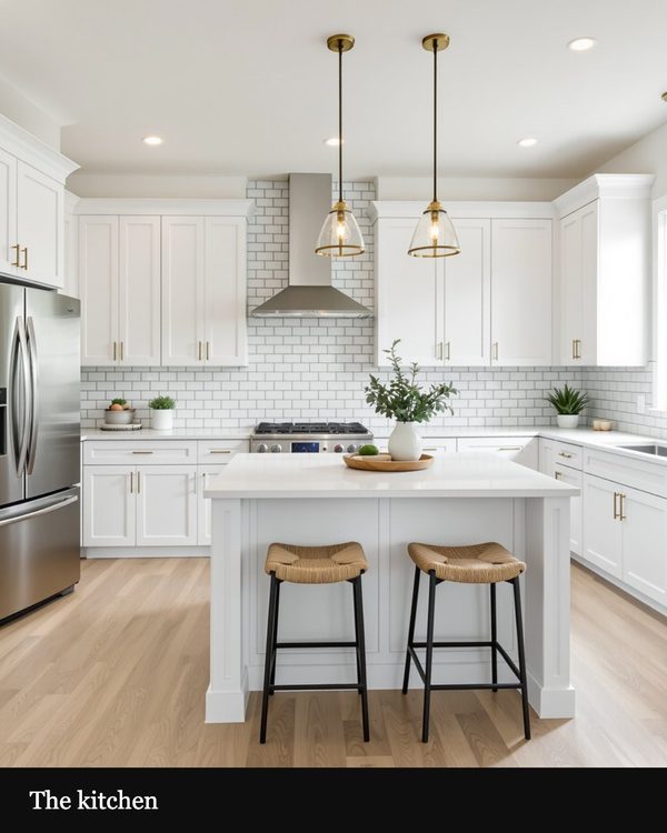 Carousel slide: the kitchen, named under the photo